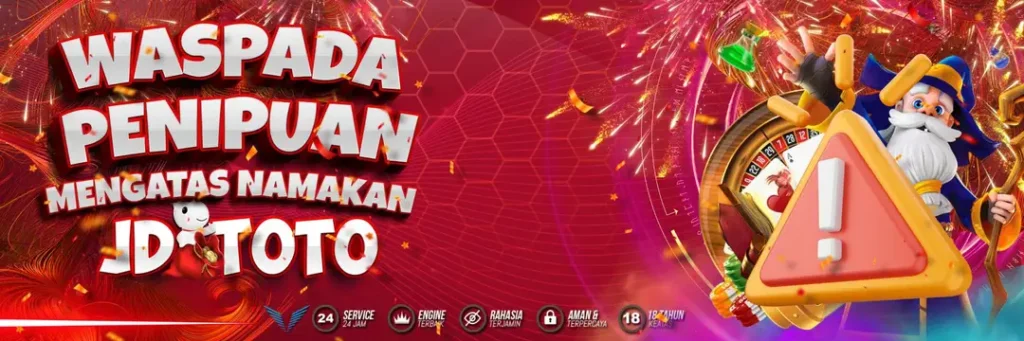 JDTOTO slot online resmi