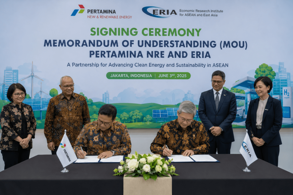 MoU Pertamina ERIA 2026, Panel Surya Lokal Jadi Andalan Transisi Energi