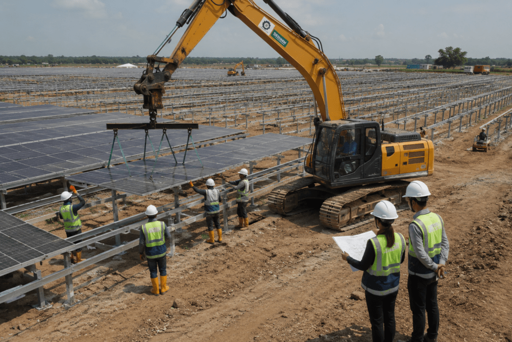MoU Pertamina ERIA 2026, Panel Surya Lokal Jadi Andalan Transisi Energi