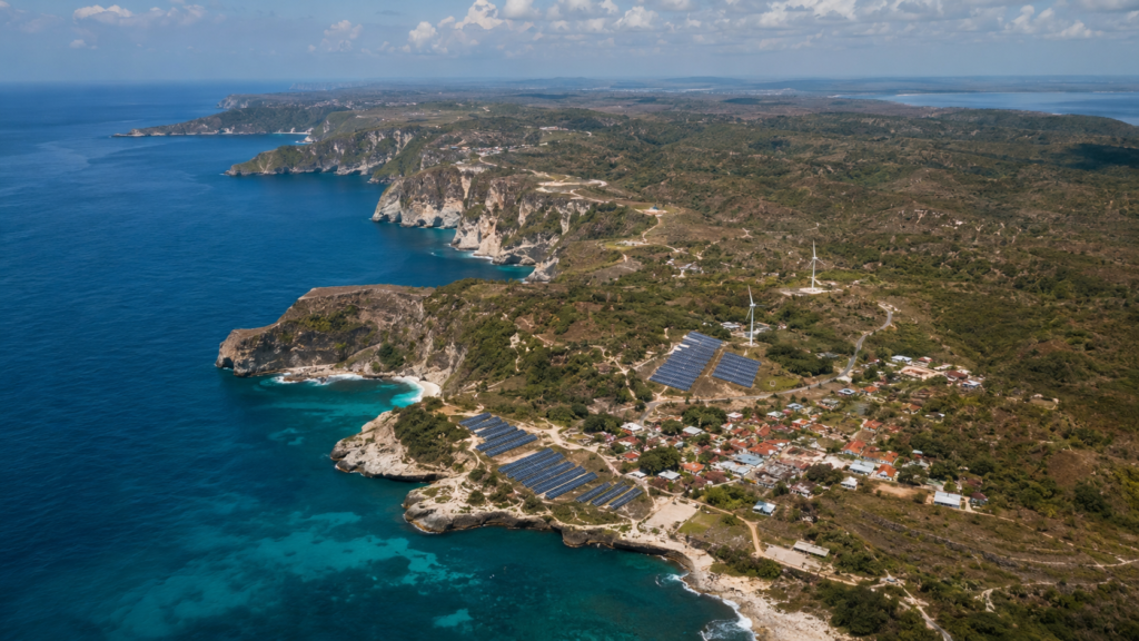 Nusa Penida Menuju Pulau 100 Persen Energi Bersih 2030