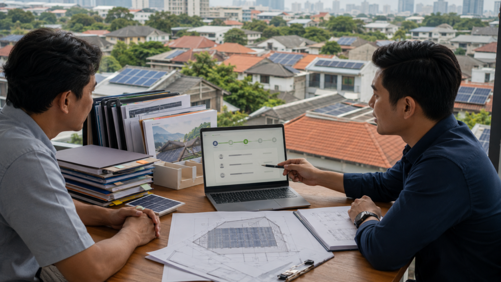 Estimasi biaya dan payback period panel surya rumah