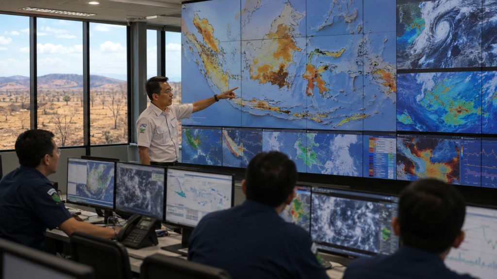 Puncak kemarau Indonesia Agustus 2026 dan pengaruh El Nino