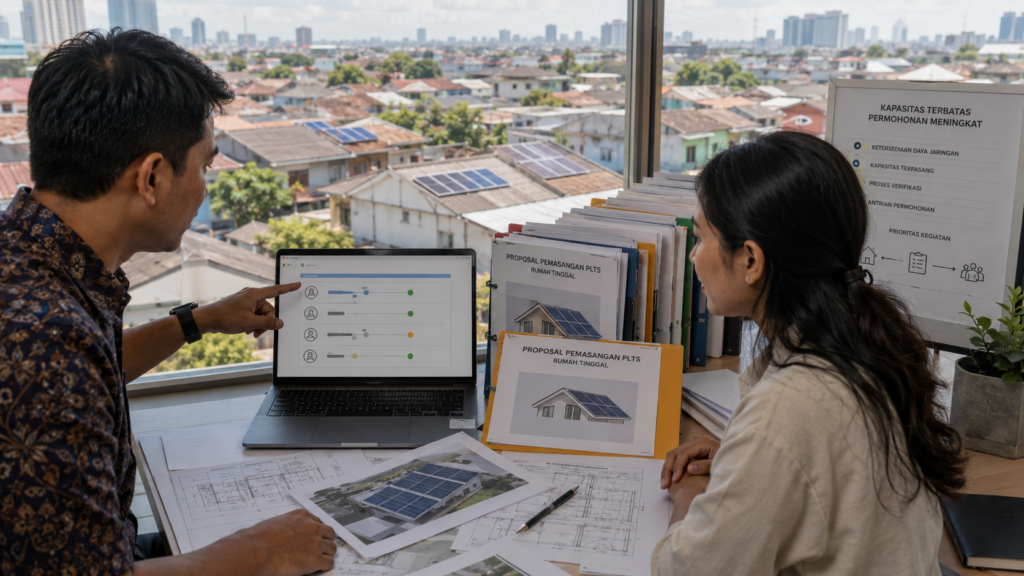 Kuota PLTS atap 2026 semakin ketat di Indonesia